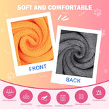 MICOOYO 3-Pack Dog Towels – Super Absorbent, Quick-Dry Grooming Towels for Pets (S, Yellow/Pink/Orange)