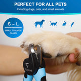 LED Dog Nail Clipper with Quick Sensor – Safe, Easy Trimming for Dogs & Cats