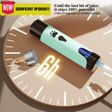Rechargeable Dog Nail Grinder Kit – Quiet, 3-Speed Electric Trimmer for Dogs & Cats (Dark Blue)