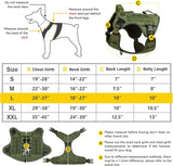 WINGOIN Tactical Dog Harness for Large Dogs, Heavy Duty No Pull Dog Harness with Handle, Adjustable Reflective Military K9 German Shepherd Big Size Dog Vest for Training, Walking, Hiking, Green (L)