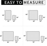 Easy-Going 100% Waterproof Dog Bed Cover Washable Couch Cover Non-Slip Sofa Cover Leakproof Blanket Furniture Protector Cover Reusable Incontinence Bed Underpads for Pets Kids Dog Cat(68x82 in,Gray)