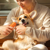 Rechargeable Dog Nail Grinder Kit – Quiet, 3-Speed Electric Trimmer for Dogs & Cats (Dark Blue)