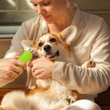 Rechargeable Dog Nail Grinder Kit – Quiet, 3-Speed Electric Trimmer for Dogs & Cats (Dark Blue)
