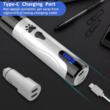 Rechargeable Dog Nail Grinder Kit – Quiet, 3-Speed Electric Trimmer for Dogs & Cats (Dark Blue)