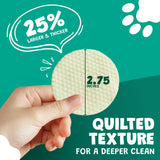 Dog Ear Wipes with Aloe & Eucalyptus – Extra Thick, Hypoallergenic Cleaner (125 Count)