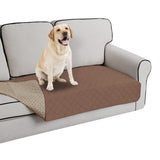 Easy-Going 100% Waterproof Dog Bed Cover Washable Couch Cover Non-Slip Sofa Cover Leakproof Blanket Furniture Protector Cover Reusable Incontinence Bed Underpads for Pets Kids Dog Cat(68x82 in,Gray)