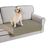 Easy-Going 100% Waterproof Dog Bed Cover Washable Couch Cover Non-Slip Sofa Cover Leakproof Blanket Furniture Protector Cover Reusable Incontinence Bed Underpads for Pets Kids Dog Cat(68x82 in,Gray)