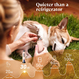 Rechargeable Dog Nail Grinder Kit – Quiet, 3-Speed Electric Trimmer for Dogs & Cats (Dark Blue)